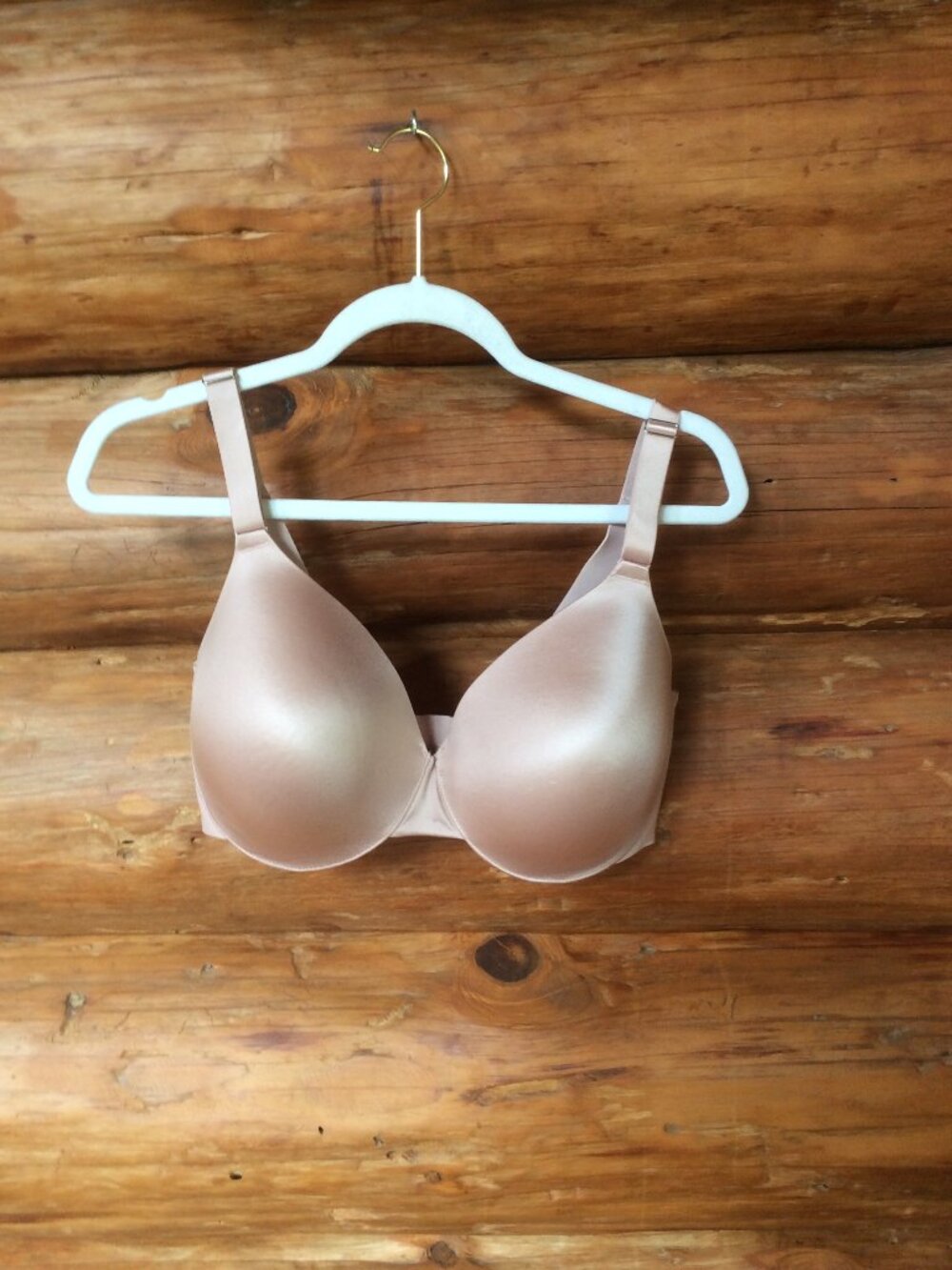 Soma Warm Amber Vanishing Back Smoothing Full Coverage Underwire Bra Size 36G